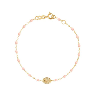 gigiCLOZEAU classic 6.7" Madone Bracelet - Baby Pink