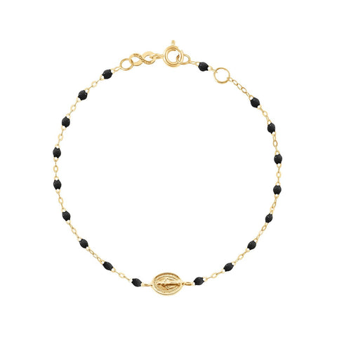 gigiCLOZEAU classic 6.7" Madone Bracelet - Black