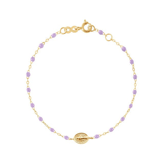 gigiCLOZEAU classic 6.7" Madone Bracelet - Lilac