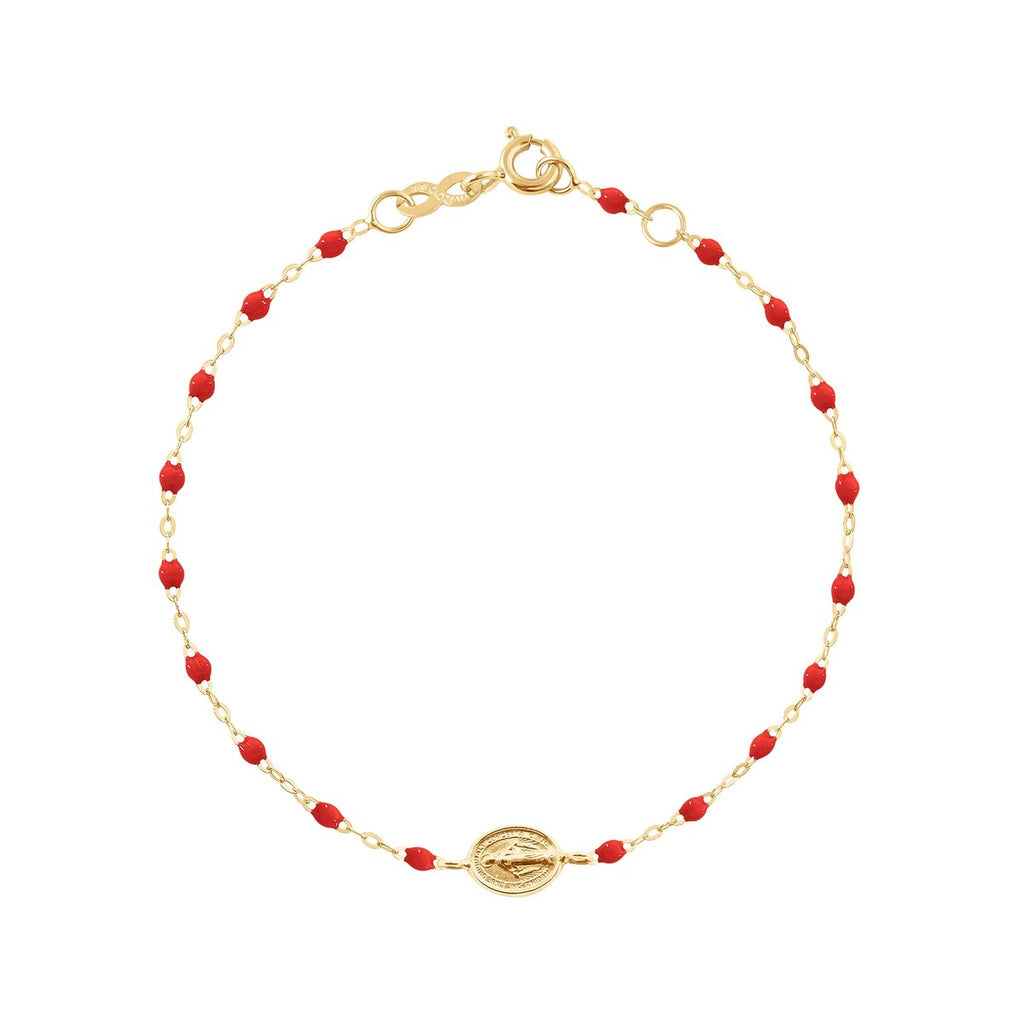 gigiCLOZEAU classic 6.7" Madone Bracelet - Poppy