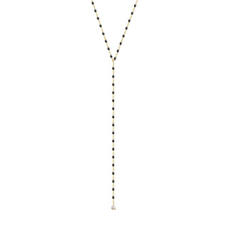 gigiCLOZEAU 20" Party Necklace Diamond 0.04 ct - Black