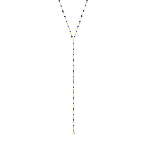 gigiCLOZEAU 20" Party Necklace Diamond 0.04 ct - Lapis