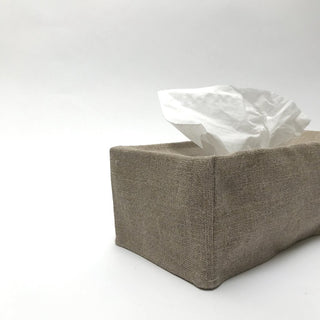 Savannah Dark Linen Tissue Covers