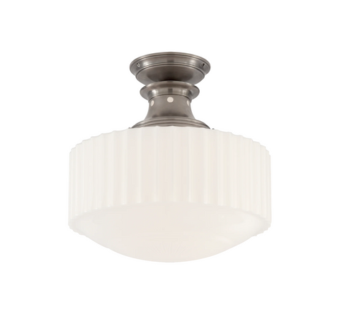 Milton Road Flush Mount - Antique Nickel