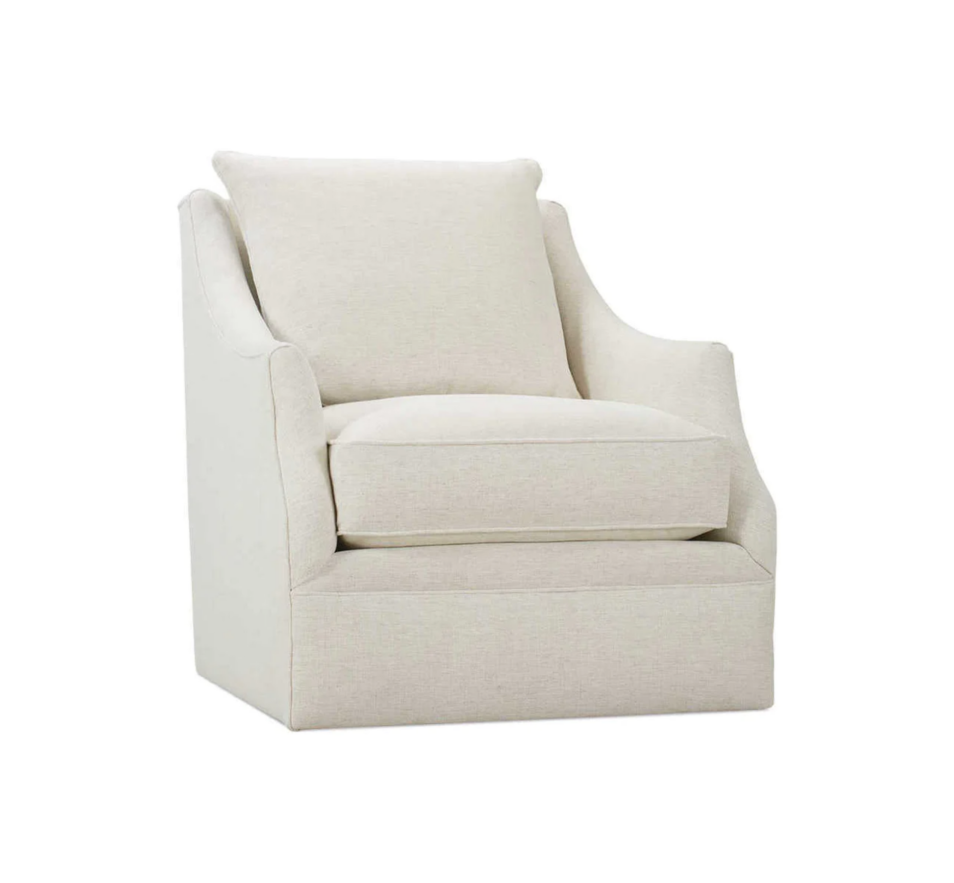 Katie Crypton Swivel Chair - Floor Model