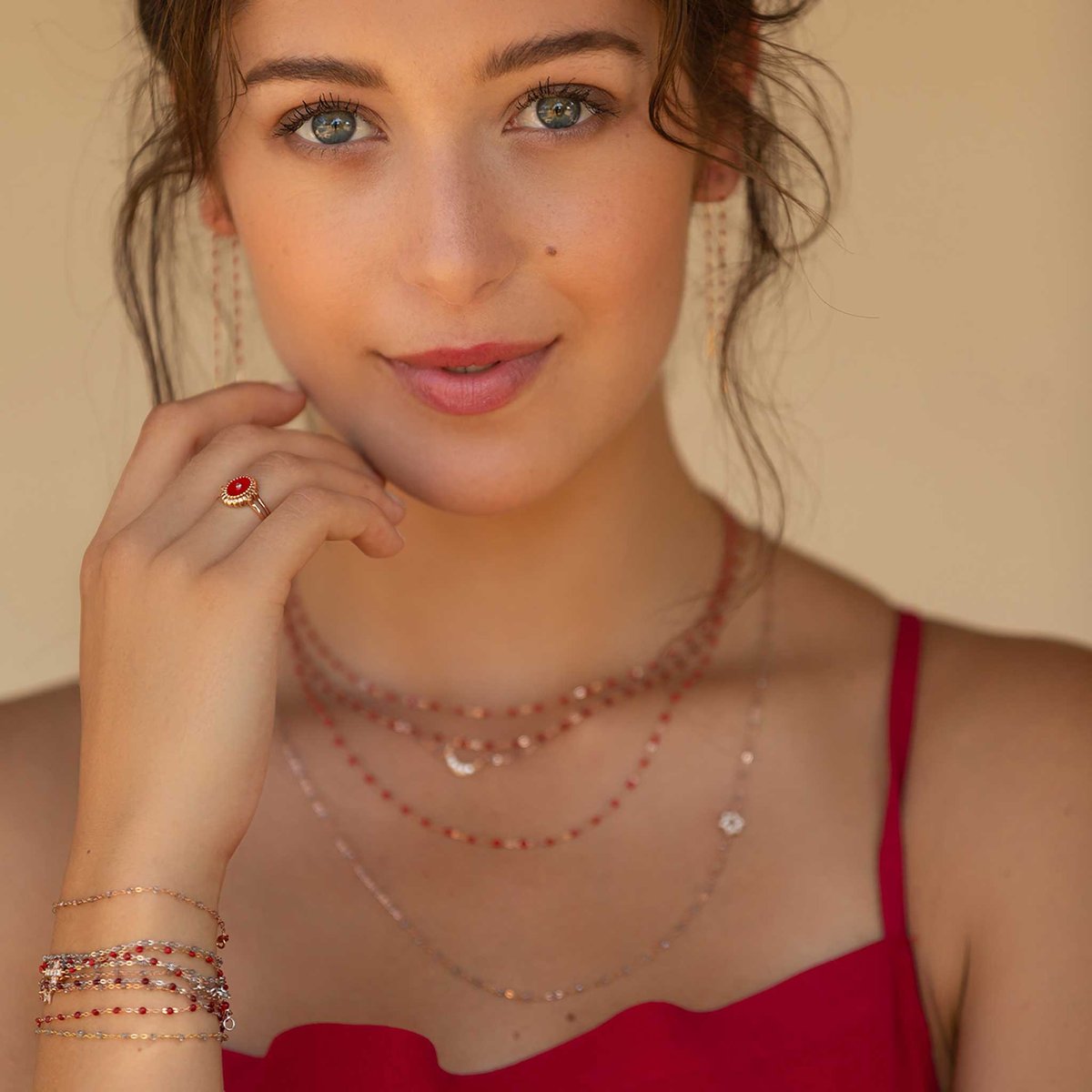 gigiCLOZEAU Classic Bracelet - Cherry